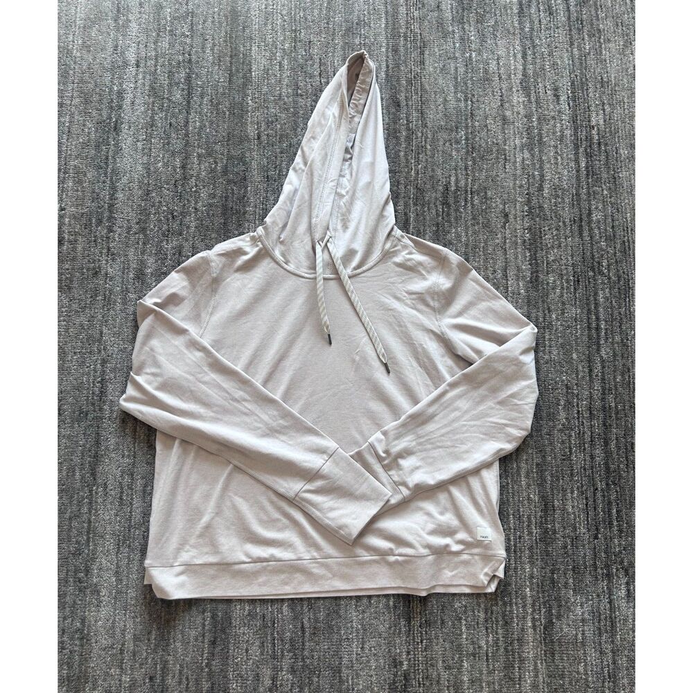 Vuori Halo Essential Hoodie Porcelain M